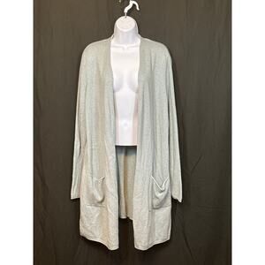 J JILL Cardigan Sweater XL Fall Long Sleeve w/ Pockets Quiet Luxury Casual